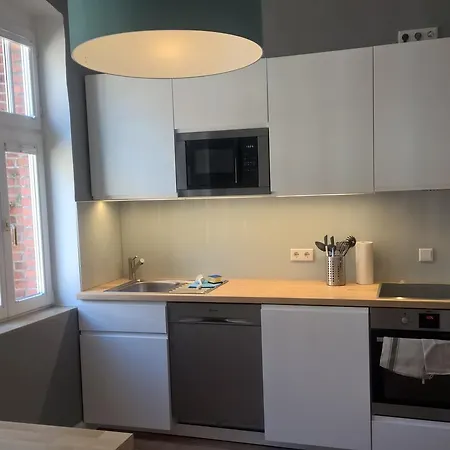 Appartamento Quartier Im Burghof Flensburgo Esterno foto